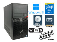 Fujitsu Esprimo PC P556 E90+ i3 6100 32GB RAM 480GB SSD...