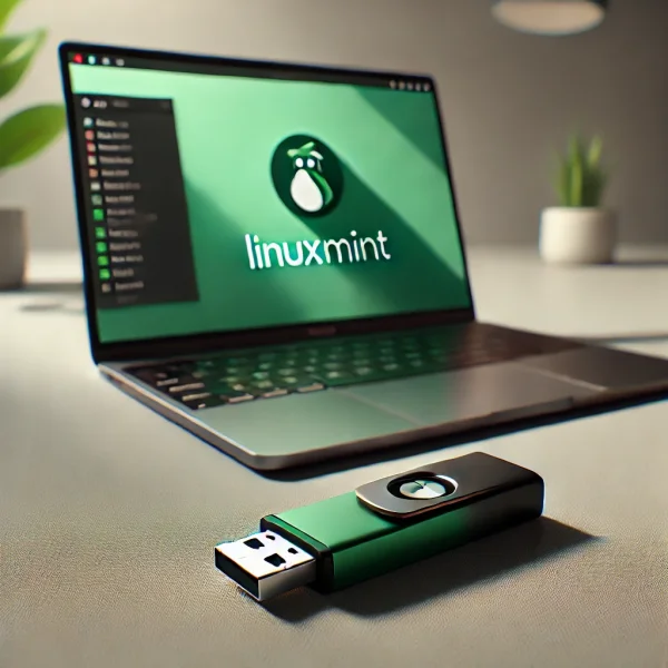 Linux Mint 22.1 XIA 8GB USB Boot Stick