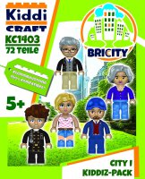 Kiddicraft KC1403 KIDDIZ Figuren-Pack City I