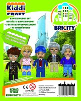 Kiddicraft KC1403 KIDDIZ Figuren-Pack City I